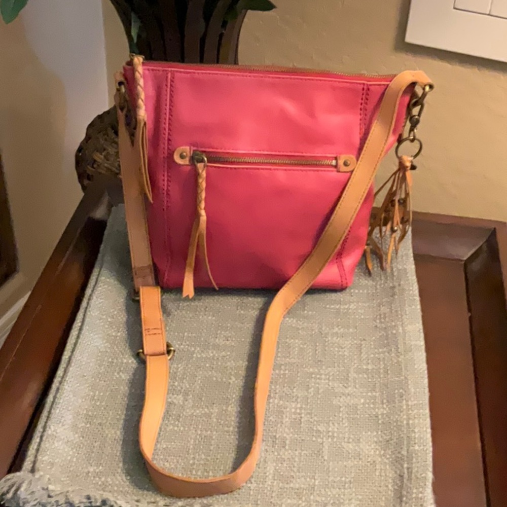The Sak Leather Shoulder Bag